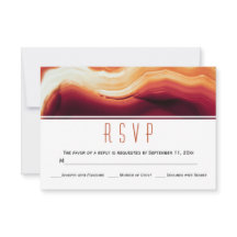 Rojo ágate slice geodeclive otoño colores boda RSV