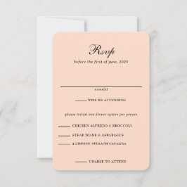 Tarjeta De Confirmación De Asistencia Rosa Boda celeste