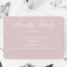 Rosa y blanco minimalista