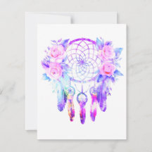 Rosas rosa Dreamcatcher Floral Dreams
