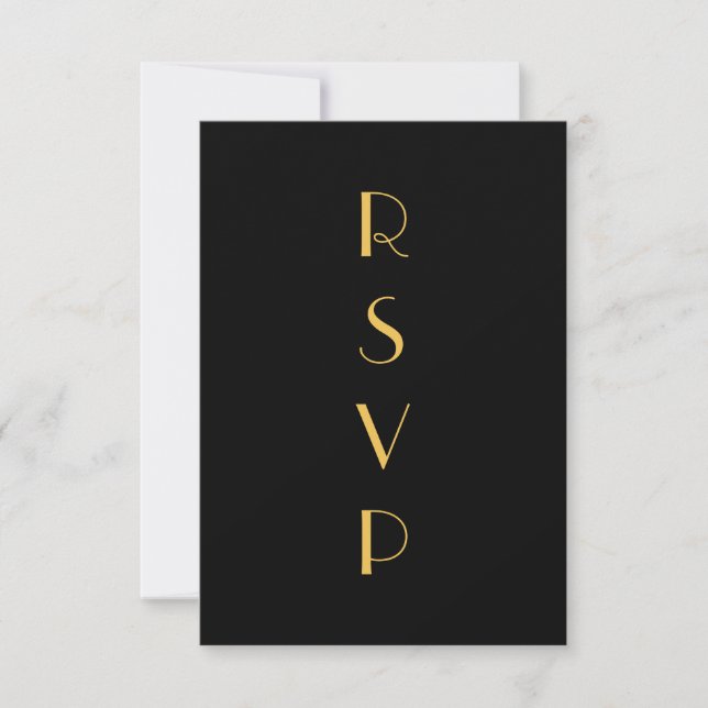 Tarjeta De Confirmación De Asistencia RSVP, el clamor de 2007 (Anverso)