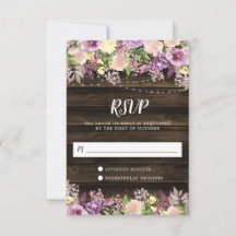 Rusple Purple Floral String Lights