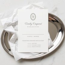 Sage & Ivory | Boda floral con letra minimalista