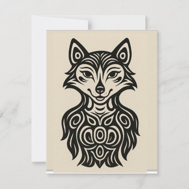 Tarjeta De Confirmación De Asistencia Señorita Furry (Anverso)