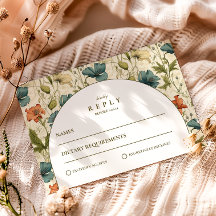 Soft Botanical Arch Garden Wedding