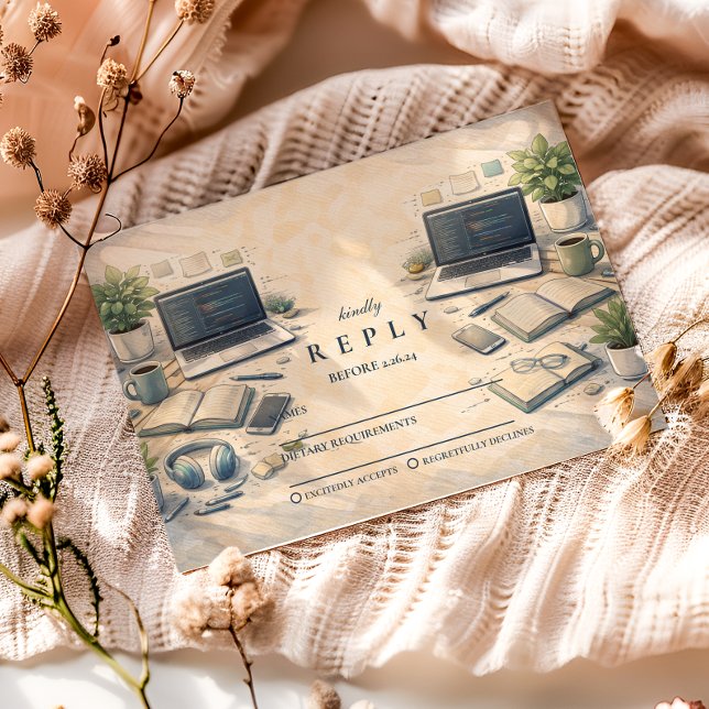 Tarjeta De Confirmación De Asistencia Software Engineer Graduation (Subido por el creador)