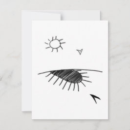 Tarjeta De Confirmación De Asistencia Sombra del Sol - Un estudio - 2