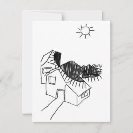 Tarjeta De Confirmación De Asistencia Sombra del Sol - Un estudio - 4