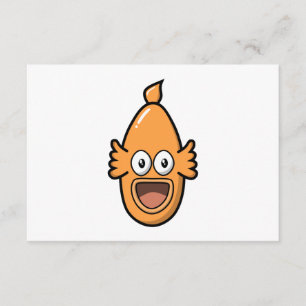 Tarjeta De Confirmación De Asistencia Sorprendido Pescado.