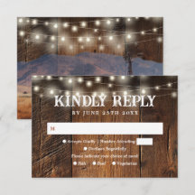 String Lights Rustic Barn Wood Western Wedding