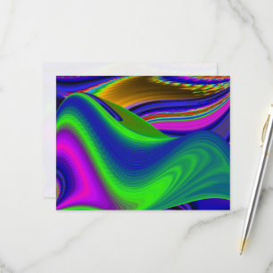 Tarjeta De Confirmación De Asistencia Summerrainbow , Resumen del Rainbowart 3D