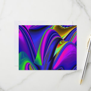 Tarjeta De Confirmación De Asistencia Summerrainbow , Resumen del Rainbowart 3D