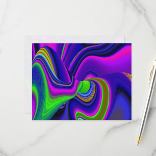 Tarjeta De Confirmación De Asistencia Summerrainbow , Resumen del Rainbowart 3D