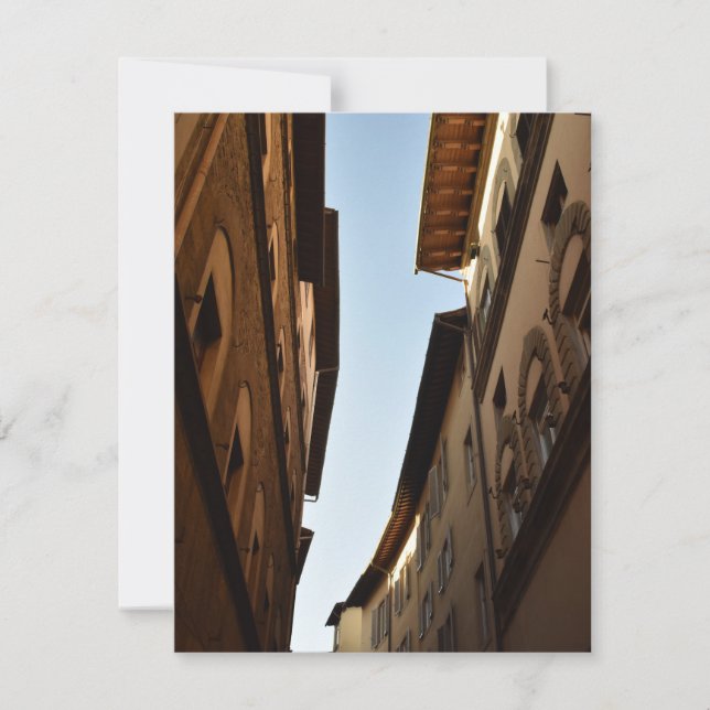 Tarjeta De Confirmación De Asistencia Sun-kissed Street (Anverso)