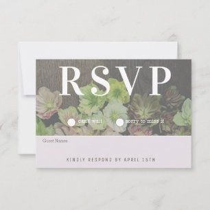 Tarjeta De Confirmación De Asistencia Tarjeta CLASSIC Garden Hellebore White and Wood RS