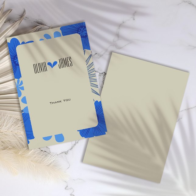 Tarjeta De Confirmación De Asistencia Tarjeta de agradecimiento a Boda romántico floral  (Subido por el creador)