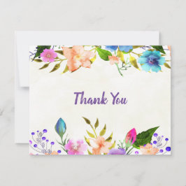 Tarjeta De Confirmación De Asistencia Tarjeta de agradecimiento de Nefeli Flat