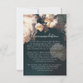 Tarjeta De Confirmación De Asistencia Tarjeta de envoltorio de boda vintage de época esm