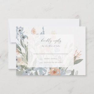 Tarjeta De Confirmación De Asistencia Tarjeta de envoltorio Garden Flourish