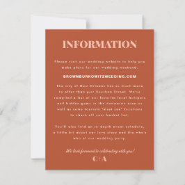 Tarjeta De Confirmación De Asistencia Tarjeta de información adicional Terrazzo Slab