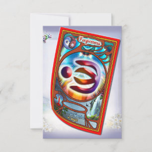 Tarjeta De Confirmación De Asistencia Tarjeta de perdón