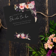 Tarjeta de receta adjunta Dark Moody