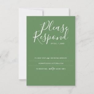 Tarjeta De Confirmación De Asistencia Tarjeta RSVP, sitio web Boda