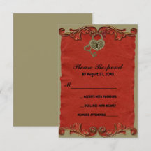 Tecla de esqueleto gótico rojo vintage guardar la 