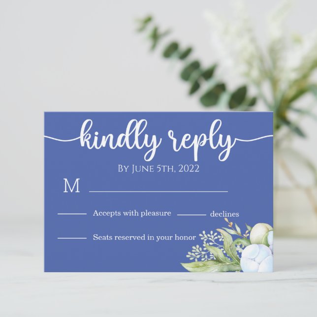 Tarjeta De Confirmación De Asistencia Teddy Bear Baby Bear Baby Shower (Anverso de pie)