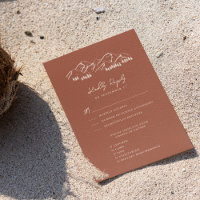 Terracotta Mountain Pine Tree Outdoor Boda