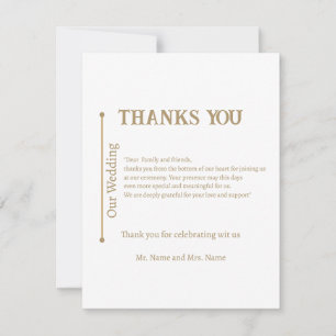 Tarjeta De Confirmación De Asistencia Thank you