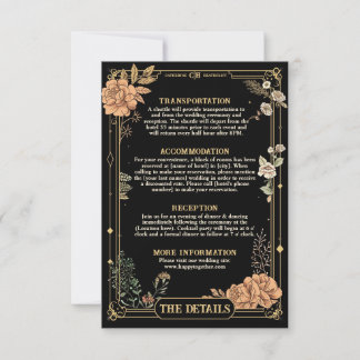 Tarjeta De Confirmación De Asistencia Till Death Do Us Part Details Card