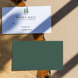 Tarjeta De Confirmación De Asistencia Timber Grove