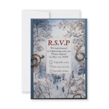 Un evento de invierno con copos de nieve