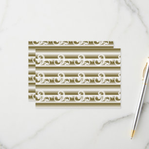 Tarjeta De Confirmación De Asistencia Una alfombra de colores intensos presenta un geome