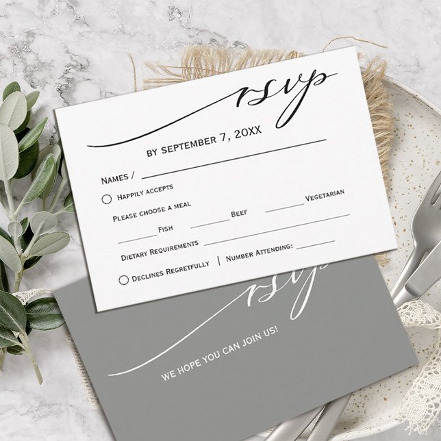 Tarjeta De Confirmación De Asistencia Verde sabio simple y blanco (#sagegreen #sagegreenwedding#rsvp #sagegreenweddinginvitations#InstantDownload #Rustic#modernwedding)