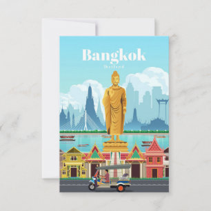 Tarjeta De Confirmación De Asistencia Viajes De Arte Viajero A Bangkok
