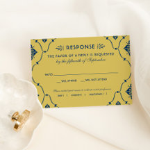 Vintage Navy y Gold Art Deco Boda