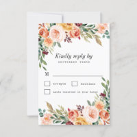 Watercolor Floral Buffet Rubor Burgundy Boda