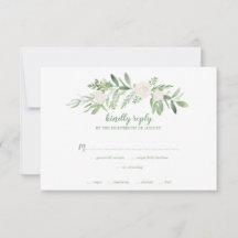 Watercolor marfil Rosa Boda floral