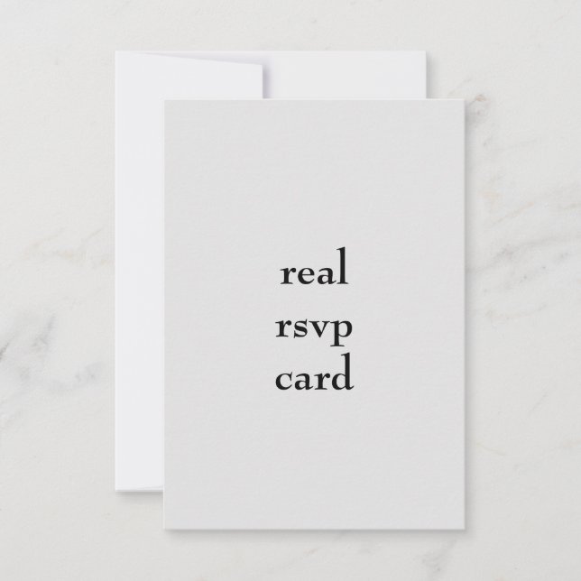 Tarjeta De Confirmación De Asistencia wedsdfwe (Anverso)