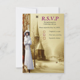 Tarjeta De Confirmación De Asistencia Winter Celebrations in Amsterdam