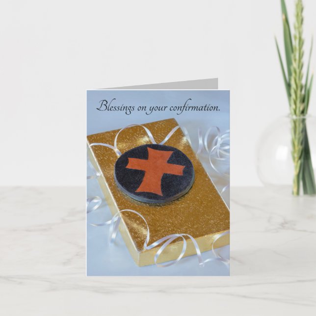 Tarjeta de confirmación de Efesios 2:8-9 Salvado p (Anverso)