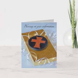 Tarjeta de confirmación de Efesios 2:8-9 Salvado p