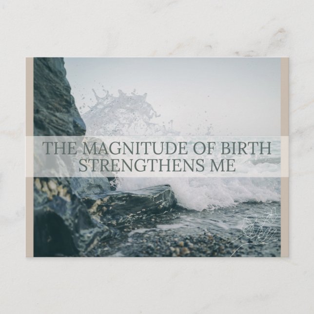 Tarjeta de confirmación de nacimiento (Anverso)