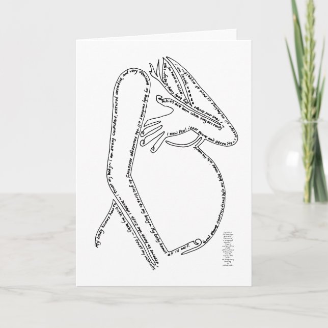 Tarjeta de confirmación de nacimiento (Anverso)