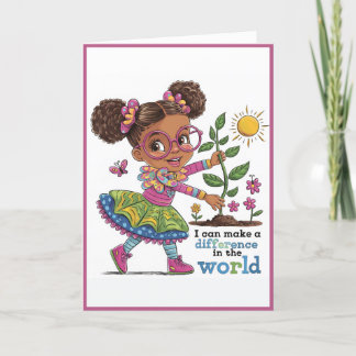 Tarjeta de confirmación de Semillas de cambio