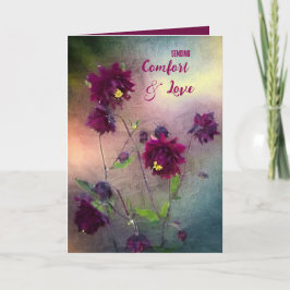 TARJETA DE CONFORT Y AMOR DE LA SIMPATÍA