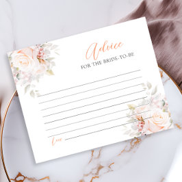 Tarjeta de consejo de ducha de Fiesta de té Pastel