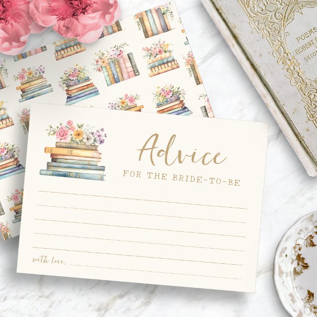 Tarjeta de consejo del tema del libro (Book Theme Advice Card
)